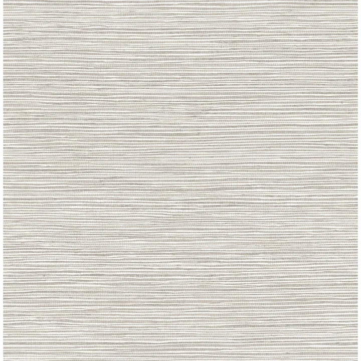 4125-26714 | Alton Light Grey Faux Grasscloth Wallpaper