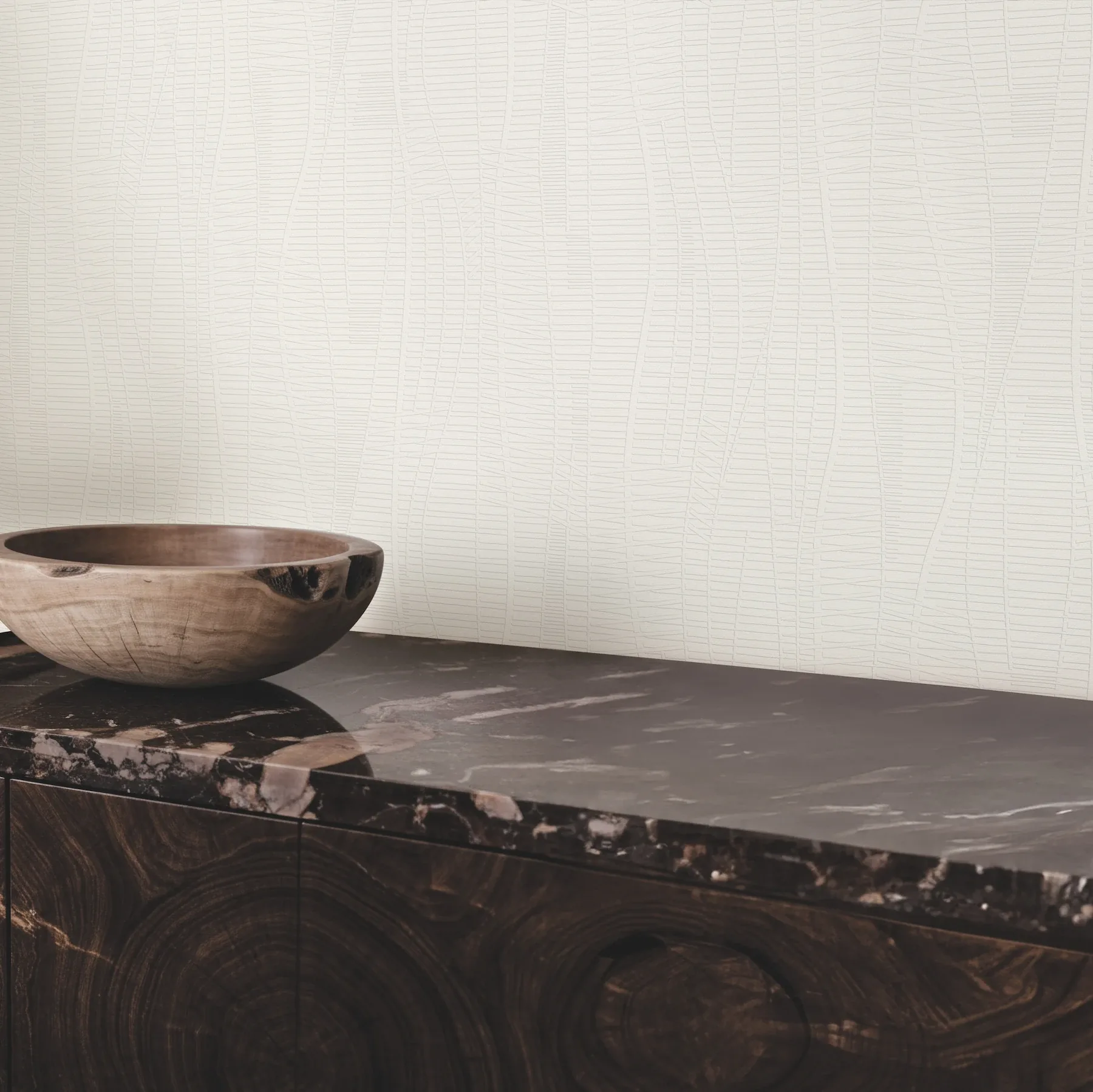 Brewster Home Fashions Amir White Embossed Wallpaper - SKU 4207-5442