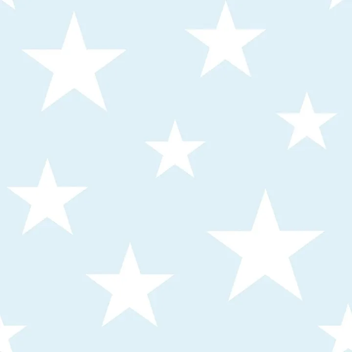4060-138932 | Amira Sky Blue Stars Wallpaper