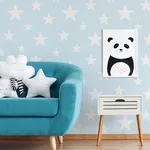 Brewster Home Fashions Amira Sky Blue Stars Wallpaper - SKU 4060-138932