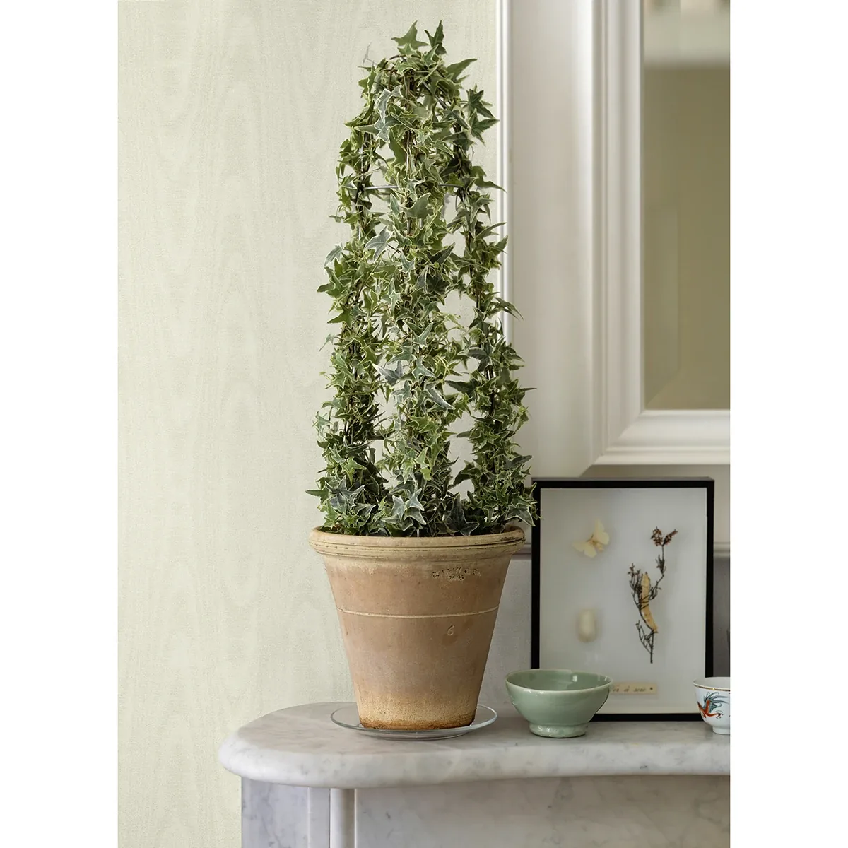 Brewster Home Fashions Angelina Cream Moire Wallpaper - SKU 4058-24813