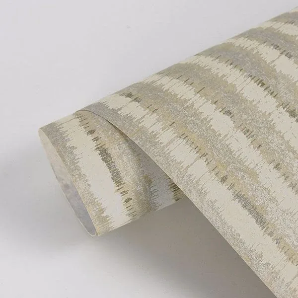 Brewster Home Fashions Annabeth Beige Distressed Stripe Wallpaper | Wallpaper Twins Brewster Home Fashions Annabeth Beige Distressed Stripe Wallpaper - SKU 2909-DWP0073-05
