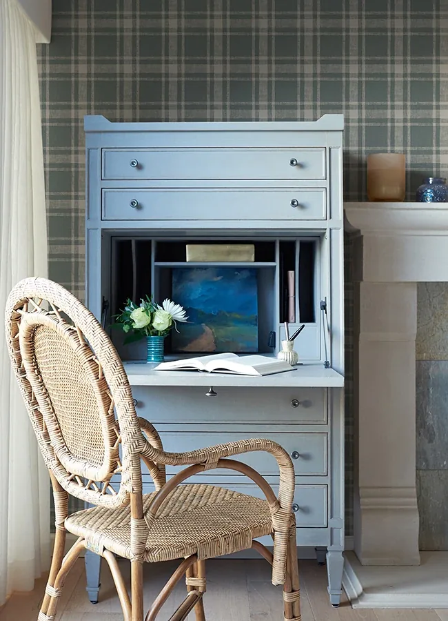 Brewster Home Fashions Antoine Denim Flannel Wallpaper | Wallpaper Twins Brewster Home Fashions Antoine Denim Flannel Wallpaper - SKU 4072-70021