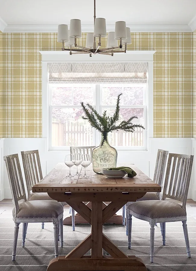 Brewster Home Fashions Antoine Wheat Flannel Wallpaper | Wallpaper Twins Brewster Home Fashions Antoine Wheat Flannel Wallpaper - SKU 4072-70015
