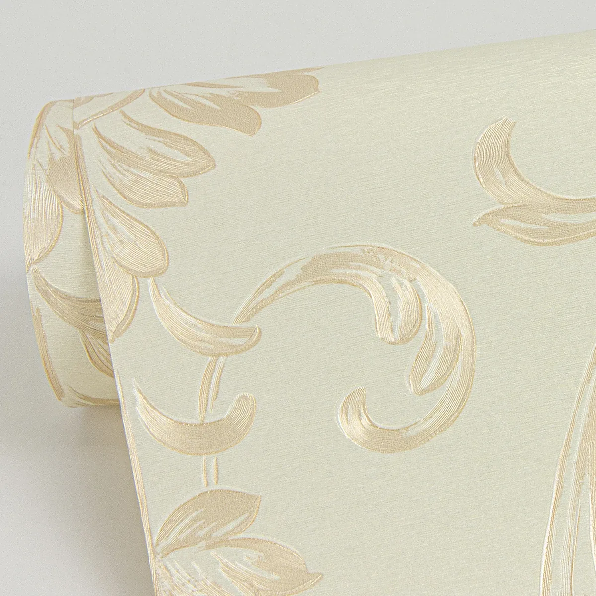 Brewster Home Fashions Antonella Gold Scroll Wallpaper | Wallpaper Twins Brewster Home Fashions Antonella Gold Scroll Wallpaper - SKU 4058-21788