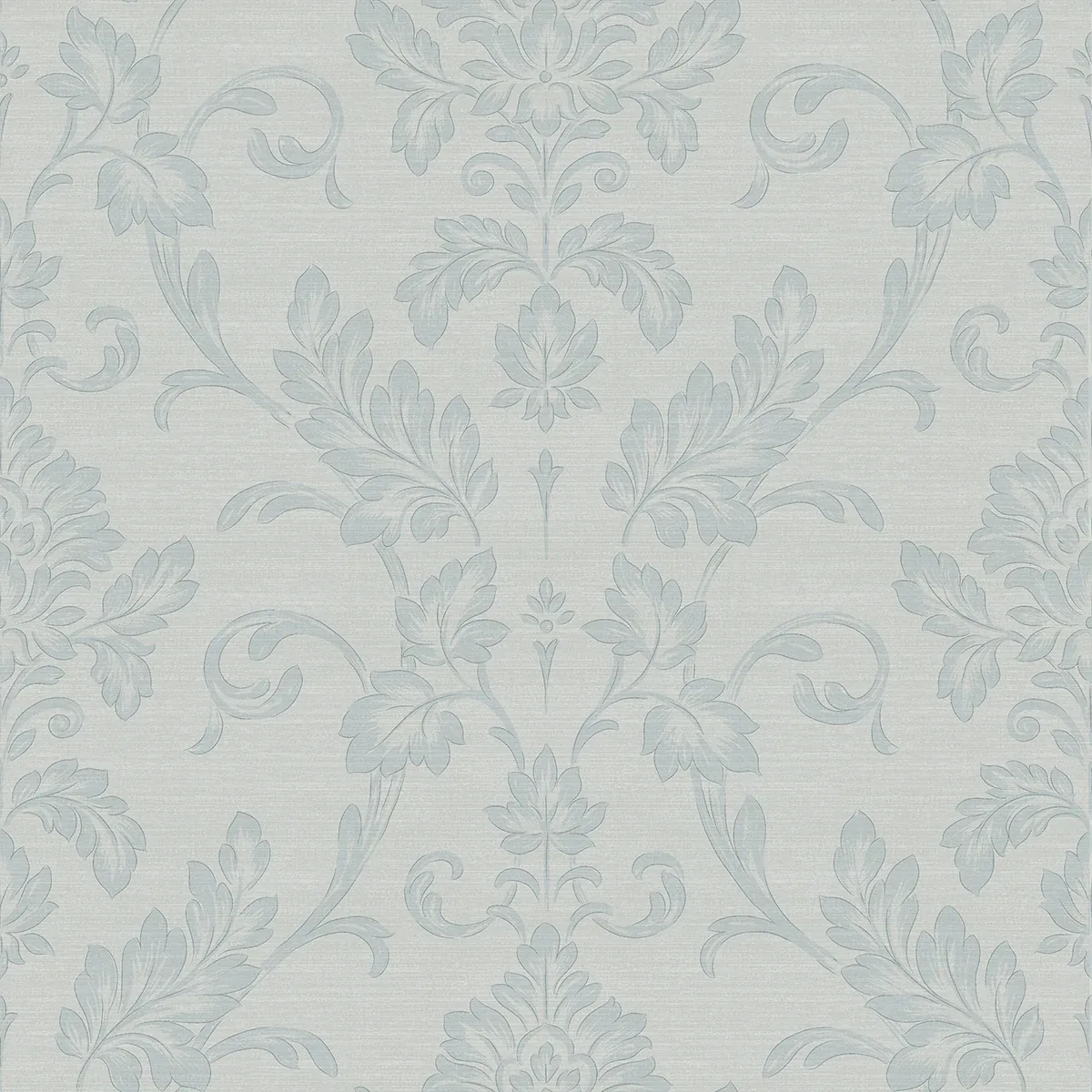 4058-24880 | Antonella Light Blue Scroll Wallpaper