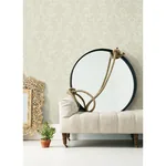Brewster Home Fashions Antonella Silver Scroll Wallpaper | Wallpaper Twins Brewster Home Fashions Antonella Silver Scroll Wallpaper - SKU 4058-21786