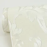Brewster Home Fashions Antonella Silver Scroll Wallpaper | Wallpaper Twins Brewster Home Fashions Antonella Silver Scroll Wallpaper - SKU 4058-21786