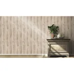 Brewster Home Fashions Appalacian Taupe Wood Planks Wallpaper - SKU 4015-514483