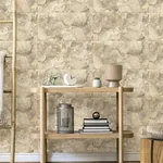 Brewster Home Fashions Aria Neutral Marbled Tile Wallpaper - SKU 4125-26732
