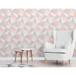 Brewster Home Fashions Arken Rose Gold Geometric Wallpaper | Wallpaper Twins Brewster Home Fashions Arken Rose Gold Geometric Wallpaper - SKU 2900-41685
