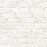 Brewster Home Fashions Arlington Off White Brick Wallpaper - SKU 3115-12481