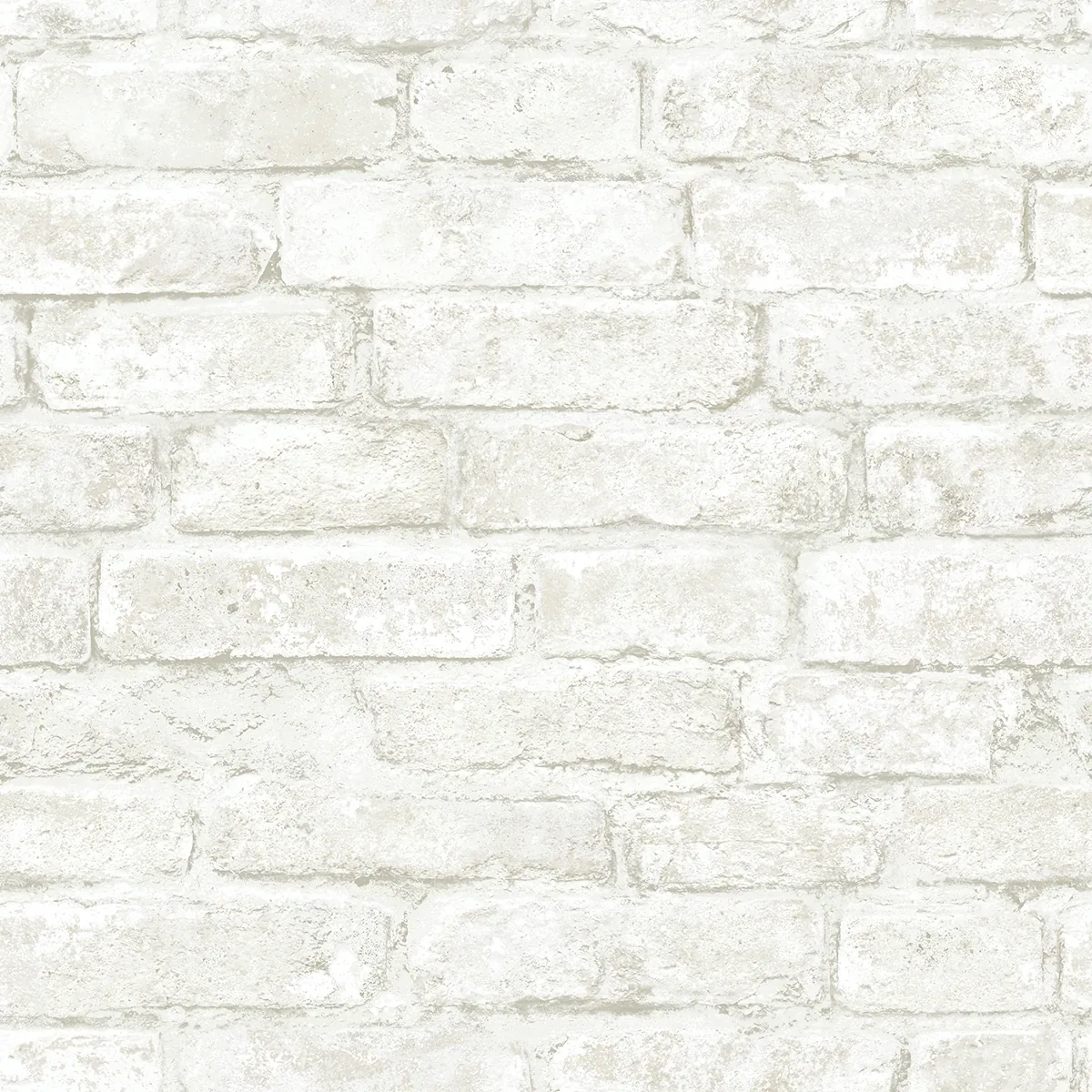 3123-12481 | Arlington White Brick Wallpaper