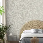 Brewster Home Fashions Arran Grey Swirling Stripe Wallpaper | Wallpaper Twins Brewster Home Fashions Arran Grey Swirling Stripe Wallpaper - SKU M1860