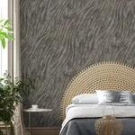Brewster Home Fashions Arran Stone Swirling Stripe Wallpaper | Wallpaper Twins Brewster Home Fashions Arran Stone Swirling Stripe Wallpaper - SKU M1863