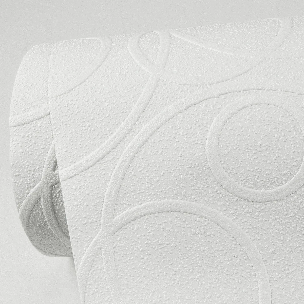 Brewster Home Fashions Artemisia White Circles Paintable Wallpaper - SKU 4000-1045-19