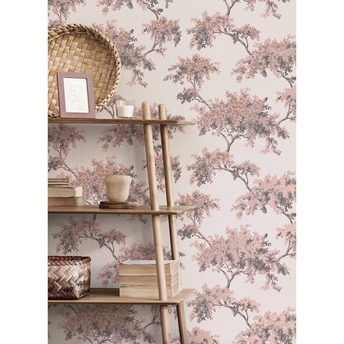 Brewster Home Fashions Ashdown Pink Tree Wallpaper | Wallpaper Twins Brewster Home Fashions Ashdown Pink Tree Wallpaper - SKU M1670