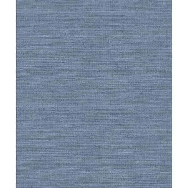 2812-AR40104 | Ashleigh Blue Linen Texture Wallpaper