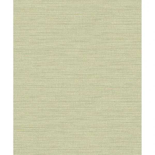 Brewster Home Fashions Ashleigh Green Linen Texture Wallpaper - SKU 2812-AR40124