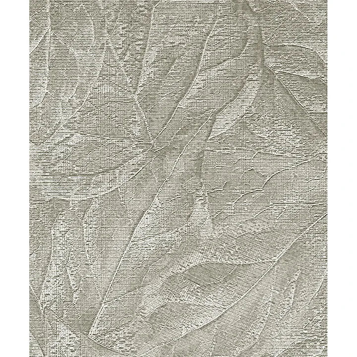 M95663 | Aspen Sterling Leaf Wallpaper