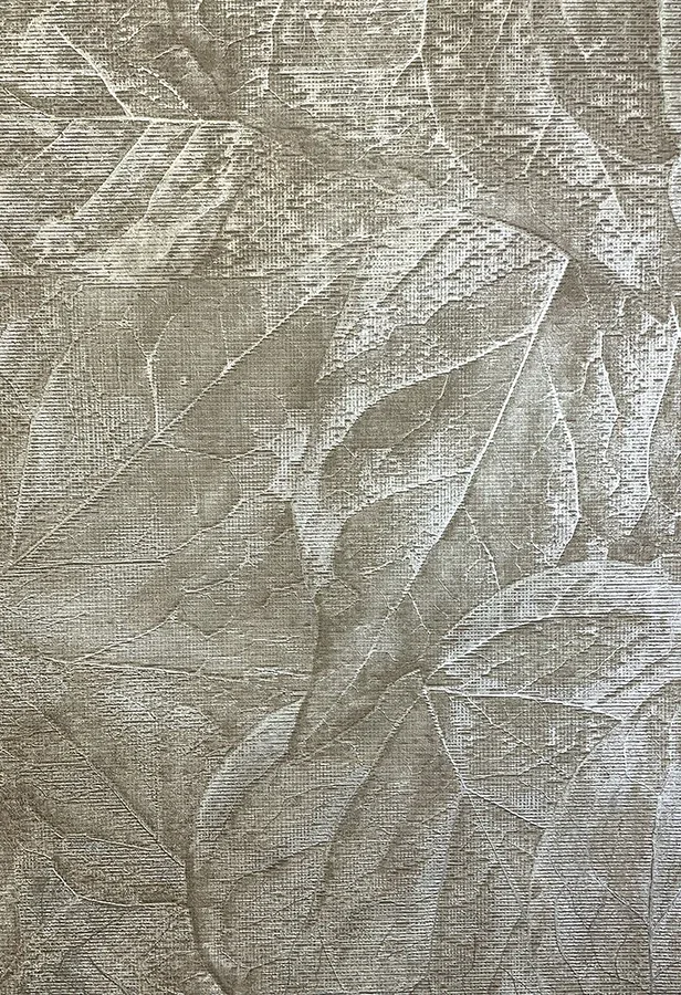 Brewster Home Fashions Aspen Stone Leaf Wallpaper - SKU M95661