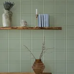 Brewster Home Fashions Auberge Sage Plaid Wallpaper | Wallpaper Twins Brewster Home Fashions Auberge Sage Plaid Wallpaper - SKU 4169-27609