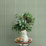 Brewster Home Fashions Auberge Sage Plaid Wallpaper | Wallpaper Twins Brewster Home Fashions Auberge Sage Plaid Wallpaper - SKU 4169-27609