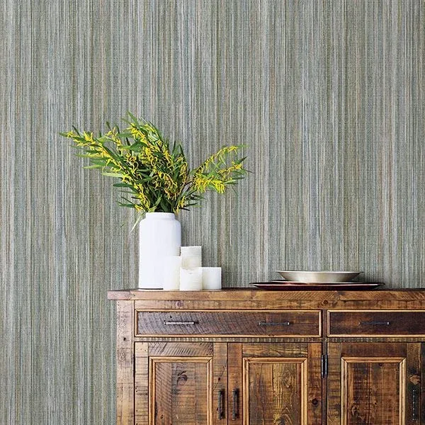 Brewster Home Fashions Audrey Multicolor Stripe Texture Wallpaper - SKU 2812-SH01009