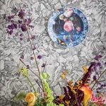 Brewster Home Fashions Auguste Charcoal Floral Wallpaper | Wallpaper Twins Brewster Home Fashions Auguste Charcoal Floral Wallpaper - SKU 307340