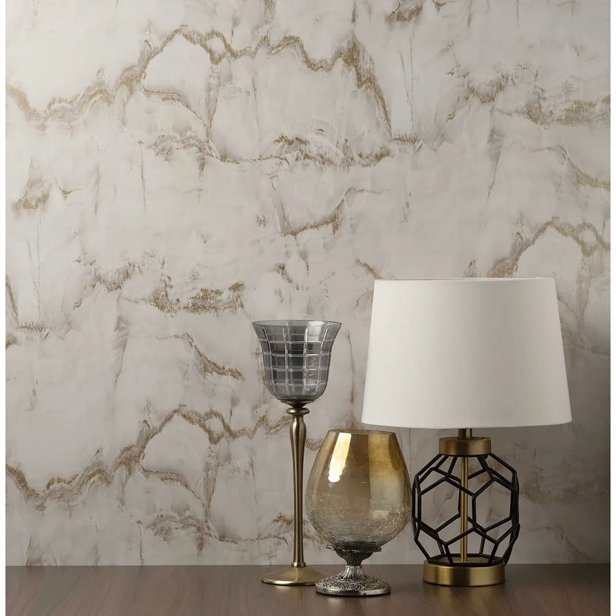 Brewster Home Fashions Aura Gold Marble Wallpaper | Wallpaper Twins Brewster Home Fashions Aura Gold Marble Wallpaper - SKU M1585