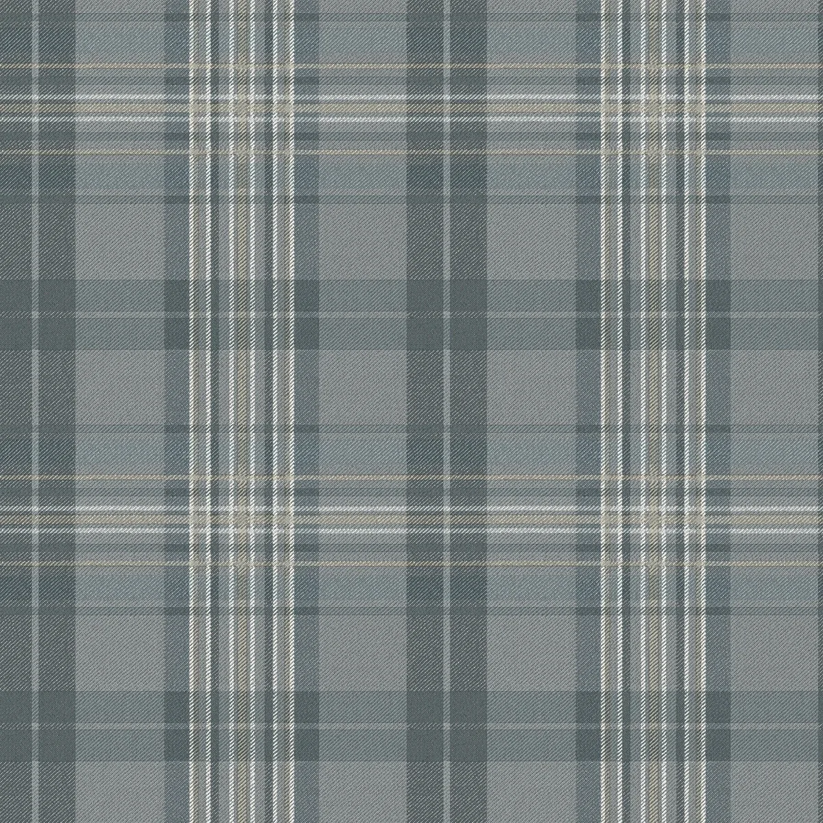 Brewster Home Fashions Austin Slate Plaid Wallpaper - SKU 3123-330214