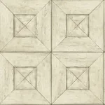 Brewster Home Fashions Avery Cream Wood Wallpaper - SKU 3115-12454