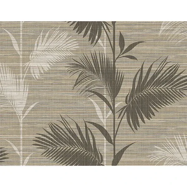 Brewster Home Fashions Away Brown Palm Wallpaper - SKU PS40306