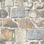 Brewster Home Fashions Axelle Rust Stone Wallpaper | Wallpaper Twins Brewster Home Fashions Axelle Rust Stone Wallpaper - SKU 4072-70041
