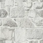 Brewster Home Fashions Axelle White Stone Wallpaper | Wallpaper Twins Brewster Home Fashions Axelle White Stone Wallpaper - SKU 4072-70043