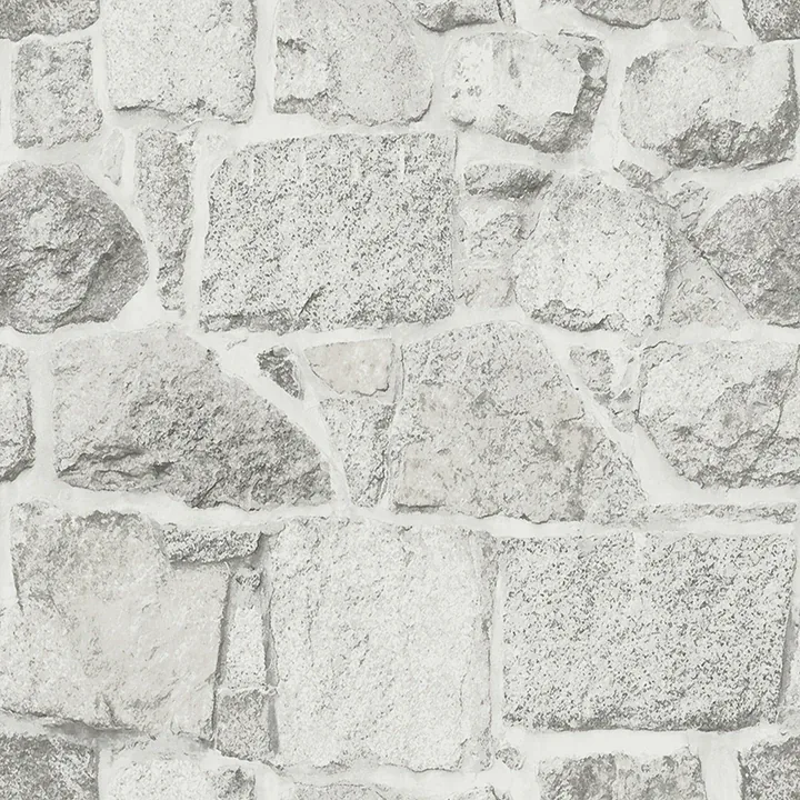 4072-70043 | Axelle White Stone Wallpaper