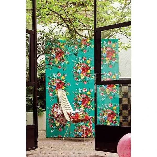 Brewster Home Fashions Ayaanle Green Dutch Painters Floral Wallpaper - SKU 341046