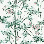 Brewster Home Fashions Ayumi White Glitter Bamboo Wallpaper | Wallpaper Twins Brewster Home Fashions Ayumi White Glitter Bamboo Wallpaper - SKU AH692509