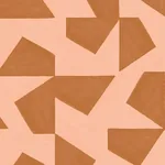 Brewster Home Fashions Azad Rust Abstract Geometric Wallpaper - SKU EJ318041