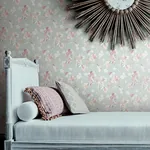 Brewster Home Fashions Azalea Fuchsia Floral Branches Wallpaper | Wallpaper Twins Brewster Home Fashions Azalea Fuchsia Floral Branches Wallpaper - SKU 4134-72525