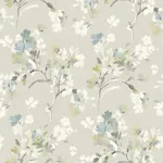 Brewster Home Fashions Azalea Light Grey Floral Branches Wallpaper | Wallpaper Twins Brewster Home Fashions Azalea Light Grey Floral Branches Wallpaper - SKU 4134-72528