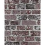 Brewster Home Fashions Baker Street Red Brick Wallpaper - SKU RD408