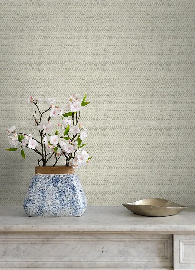 Brewster Home Fashions Balantine Bone Weave Wallpaper | Wallpaper Twins Brewster Home Fashions Balantine Bone Weave Wallpaper - SKU 4071-70054