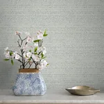 Brewster Home Fashions Balantine Light Blue Weave Wallpaper - SKU 4071-70056