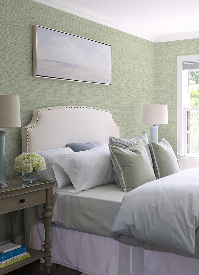 Brewster Home Fashions Balantine Teal Weave Wallpaper - SKU 4072-70059