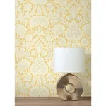 Brewster Home Fashions Bamburg Mustard Floral Wallpaper | Wallpaper Twins Brewster Home Fashions Bamburg Mustard Floral Wallpaper - SKU M1682