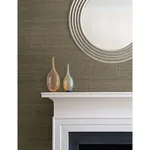 Brewster Home Fashions Barbora Chocolate Sisal Grasscloth Wallpaper | Wallpaper Twins Brewster Home Fashions Barbora Chocolate Sisal Grasscloth Wallpaper - SKU 2622-30215