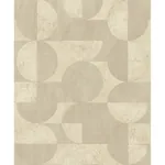 Brewster Home Fashions Barcelo Beige Circles Wallpaper | Wallpaper Twins Brewster Home Fashions Barcelo Beige Circles Wallpaper - SKU 2980-521337