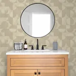 Brewster Home Fashions Barcelo Beige Circles Wallpaper | Wallpaper Twins Brewster Home Fashions Barcelo Beige Circles Wallpaper - SKU 2980-521337