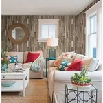 Brewster Home Fashions Barn Board Brown Thin Plank Wallpaper | Wallpaper Twins Brewster Home Fashions Barn Board Brown Thin Plank Wallpaper - SKU FD23274